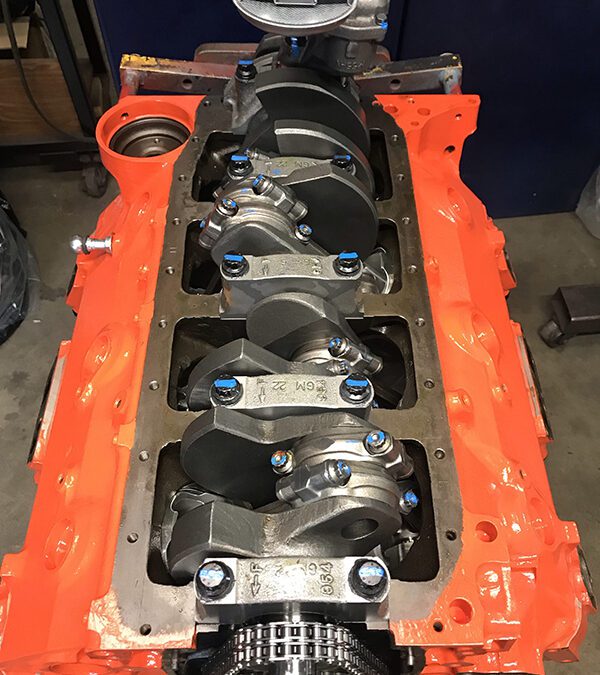 348 Chevy Stroker on Engine Builder