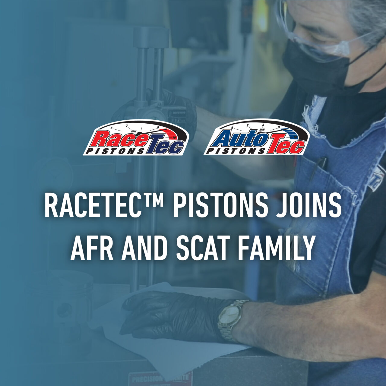 RaceTec Pistons Joins AFR and SCAT Family